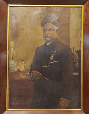 Portrait of Ravi Varma