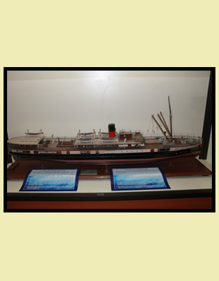 Model of S.S. Irwin- Ship