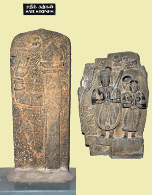 Memorial Stone and Sati Stone